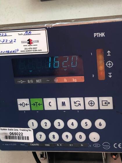 El peso final del catán de Alabama