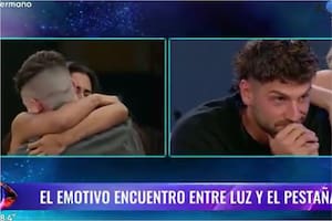 El Pestañas, novio de Luz Tito, ingresó a la casa de Gran Hermano y despertó una curiosa reacción de Tato