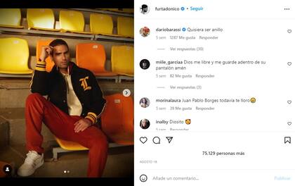 El picante comentario de Darío Barassi en una foto de Nicolás Furtado