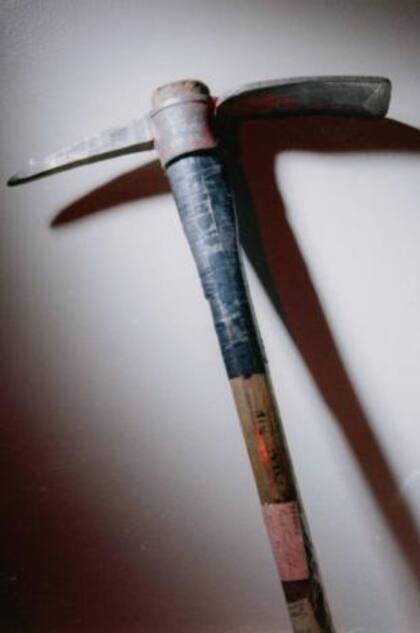 El pico utilizado por Karla Faye Tucker en el crimen