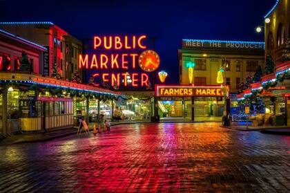 El Pike Public Market Center es considerado de interés histórico en Seattle.