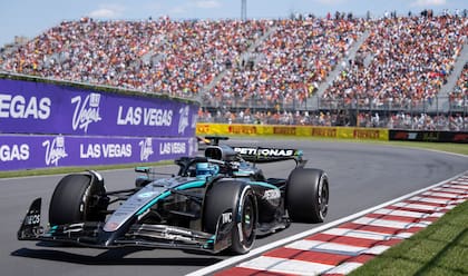 El piloto británico George Russell, de Mercedes, ganó el GP de Canadá en 2025