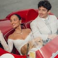 Charles Leclerc compartió videos y fotos inéditas de su boda íntima con Alexandra Saint Mleux