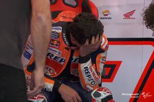 Marc Márquez: volvió al MotoGP después de nueve meses y se quebró de emoción