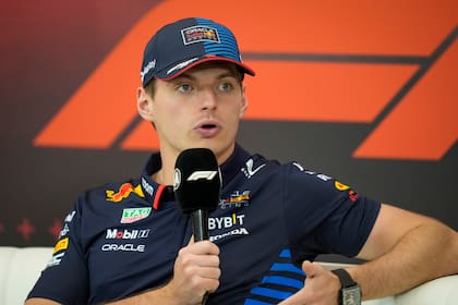 El piloto de Red Bull, el holandés Max Verstappen. (AP Foto/Darko Bandic)