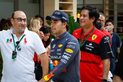 El piloto de Red Bull Sergio "Checo" Pérez (Photo by Eva Marie Uzcategui Trinkl/Anadolu Agency via Getty Images)
