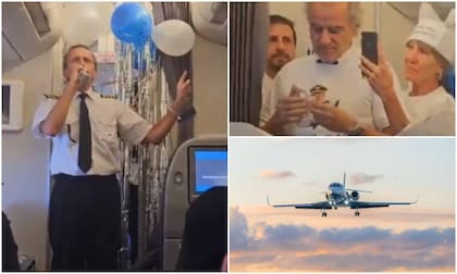 El piloto tuvo una emotiva despedida e hizo llorar a sus compañeros de tripulación (Foto: Twitter: @garciamili / iStock)