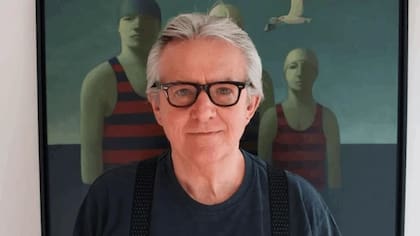 El pintor británico ha desarrollado una exitosa carrera, aunque admite que ello fue gracias a la ayuda de su amigo de la infancia