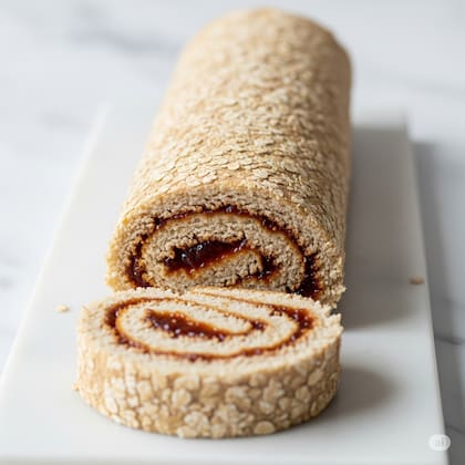 El pionono de avena estará hecho en tan solo 10 minutos y podés rellenarlo con frutas de estación