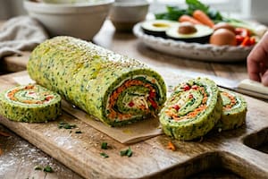 Receta del pionono de huevo sin harina y con solo dos ingredientes que es furor en las redes