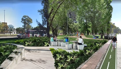 El plan de modernización de la autopista Dellepiane incluye la construcción de un parque lineal de 4 km