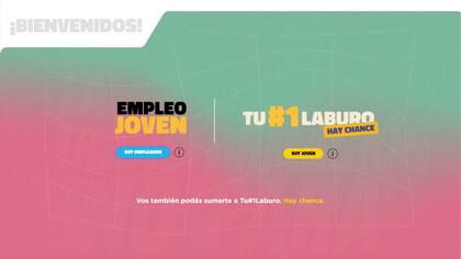 El Plan Empleo Joven de la Cuidad de Buenos Aires (Foto: Captura de pantalla)