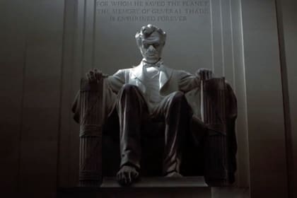 Una de las escenas más cuestionadas de la remake de Burton de El planeta de los simios