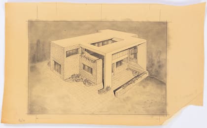 El plano de la Casa Miramontes