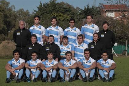 El plantel completo