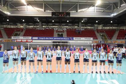 El plantel completo de la selección argentina de vóleibol femenino para el Mundial 2022