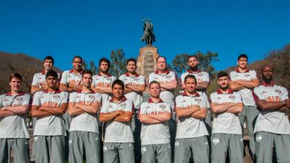 El plantel de Salta Basket, listo para el estreno