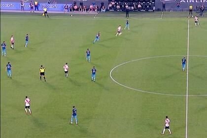El planteo de Racing contra River