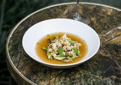 El plato de Julieta Caruso