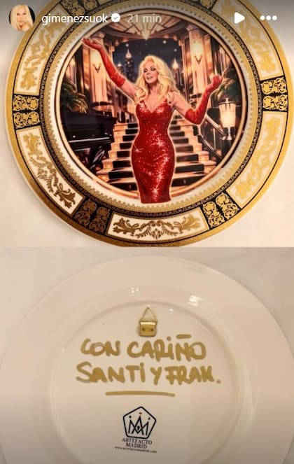 El plato en homenaje a Susana Giménez
