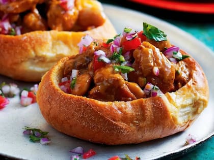 El plato típico de Johannesburgo.