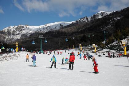 El playpark de la base del Catedral abrió con las primeras nevadas