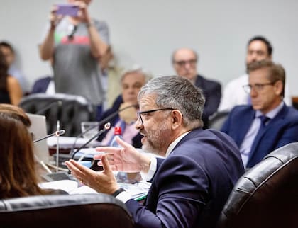 El plenario del Consejo de la Magistratura. César Grau, consejero abogado