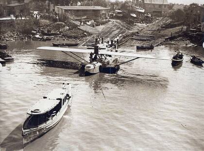 El Plus Ultra en el puerto de Buenos Aires (1926)