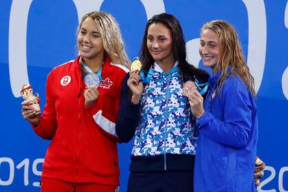 Virginia Bardach y un oro que relució en la natación