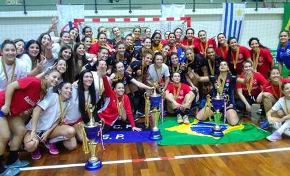 El podio del Panamericano