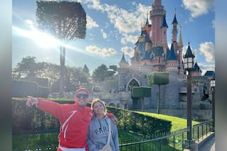 El Polaco visitó Disney París con su hija Sol y grabó un curioso video que hizo reír a sus seguidores