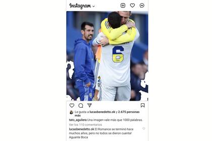 El polémico comentario del hermano de Benedetto, en clara alusión a Riquelme