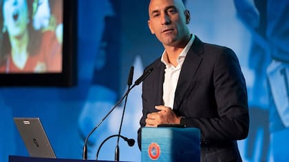 El polémico Luis Rubiales, presidente de la Real Federación Española de Fútbol (RFEF)