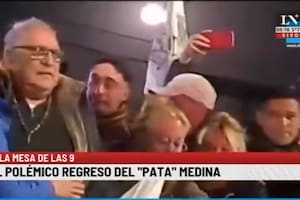 "Pata” Medina declaró ante la Justicia para explicar su participación en un acto gremial