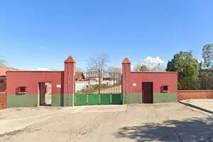 El polideportivo en donde tuvo lugar el asesinato del niño de 10 años.