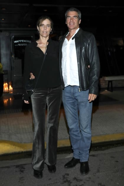 El polista Hernán Agote y su mujer, Lucila Vacca Vergara