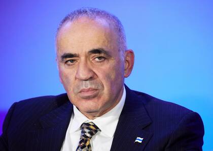 El político y cofundador del Foro Rusia Libre Garry Kasparov asiste a la sesión pública del 'Foro Rusia Libre' el 1 de diciembre de 2022 en Vilna, Lituania