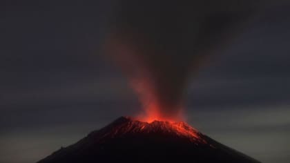 El Popocatépetl es conocido popularmente como "Don Goyo".