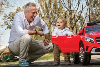 El popular conductor confesó que tiene ganas de ser padre nuevamente