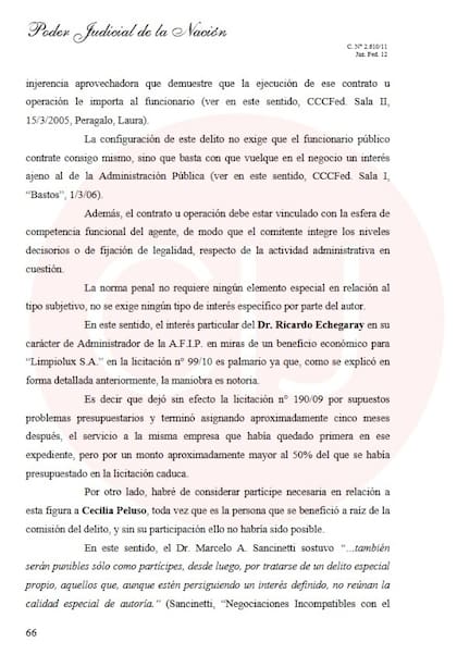 El por entonces juez Torres procesó a Ricardo Echegaray por supuestas negociaciones incompatibles y defraudación en 2017