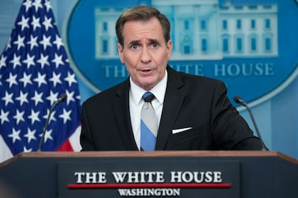 El portavoz de Seguridad Nacional de la Casa Blanca, John Kirby (AP Foto/Susan Walsh)