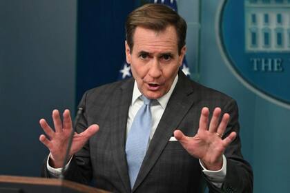 El portavoz del Consejo de Seguridad Nacional de la Casa Blanca, John Kirby, dijo este lunes que el presidente Joe Biden estaba "profundamente preocupado" por la filtración