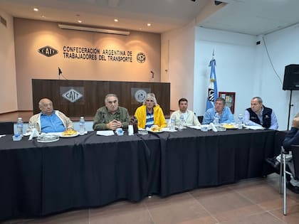 El portuario Juan Carlos Schmid, referente de la CATT, ratificó la adhesión de los transportistas al paro