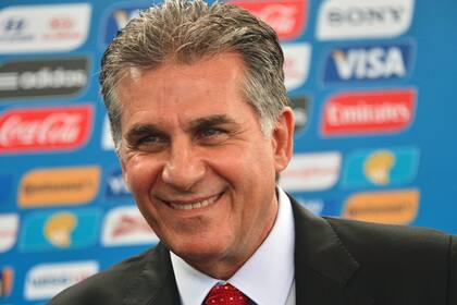 El portugués Carlos Queiroz, entrenador de Irán