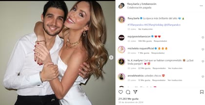 El posteo amoroso entre Esteban Ocon y Flavy Barla