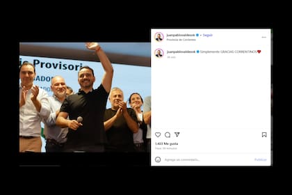 El posteo de Valdés