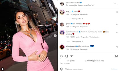 El posteo de Antonela Roccuzzo y los elogios que recibió de parte de sus seguidores