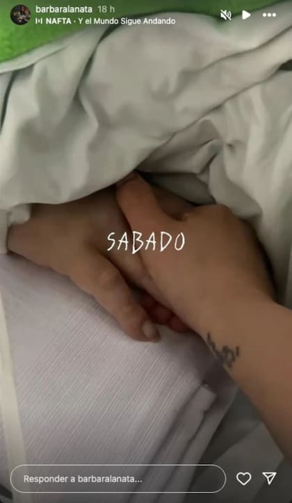 El posteo de Bárbara, la hija mayor de Jorge Lanata (Foto: Instagram @barbaralanata)