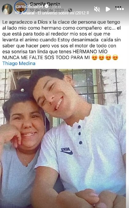 El posteo de Camila Deniz que emocionó a todos