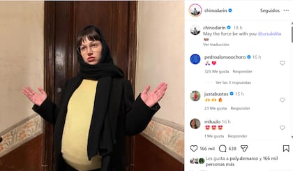 El posteo de Chino Darín sobre Úrsula Corberó antes del nacimiento
(Foto: captura de pantalla)